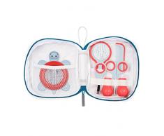 Bébé Confort Trousse de Toilette pour Bébé, Inclut un Thermomètre, des Ciseaux, un Coupe-Ongles, un Peigne et une Brosse pour Bébé