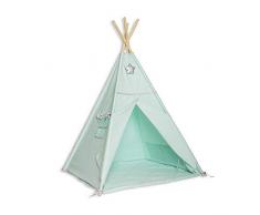 Fun with mum TEE-MAT-SIL-MIN Tipi Set tapis de sol Multicolore