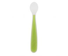 Chicco Cuillère Souple en Silicone Vert Pomme 6 mois+