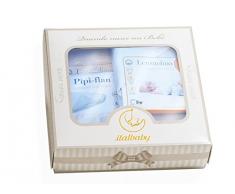 Italbaby Parure de lit brodée kit, 3 pièces