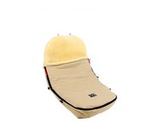 Kaiser Chancelière en Peau pour Bugaboo - Caméléon 3 Buffalo et Joolz - Nature/Beige