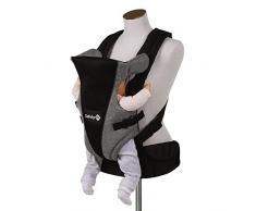 Safety 1st Porte Bébé Ventral Uni-T, Naissance à 9 mois (9 kg), Black Chic