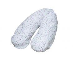 Kuli-Muli 16656 Housse pour coussin dallaitement Love Flowers Multicolore