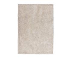 Lalee Tapis Samba 800 Ivory 100% Polyester 160 x 230 cm, Blanc Cassé, 160x230