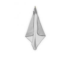 Jollein 534–836–65019 Serviette de bain de bébé, 75 x 75 cm, gris