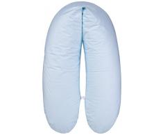 ARO ARTLÄNDER 88164 Premium Coussin dallaitement avec garnissage et housse, longueur 178 cm, bleu