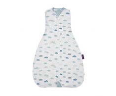 Clevamama Gigoteuse Bébé Nite Nite (0-9 Mois) - Couverture dEmmaillotage pour Nourrisson et Bébés, 100% Coton - Bleu