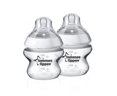 Tommee Tippee Biberon Transparent 150 ml, Pack au choix