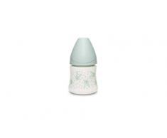 Suavinex Biberon Tetine Ronde Débit Lent Lapin Vert 150 ml 1 Unité