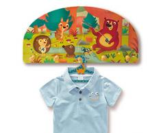 Dida - Porte-Manteaux Enfant – Animaux de la forêt - Porte Manteau Mural en Bois pour Chambres denfant et bébé