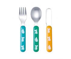 MOOMIN Petit Jour Paris - MO903H - Set de 3 couverts - Pour manger comme un grand!