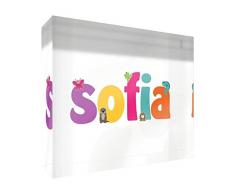 Feel Good Art Diamant poli/Souvenir pour bébé Symboliquement pour la chambre de bébé en design mignon (15 x 21 x 2 cm, grand, neutre, aujourdhui est un cadeau, cest pourquoi Ils Call It le cadeau)