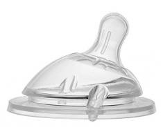 Chicco Sensation naturelle coudé tétine Débit Lent, Zero Plus mois, Lot de 1