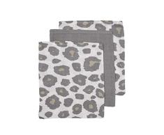 Meyco 458021 Lot de 3 gants de toilette en mousseline 100% coton 21 x 17 cm