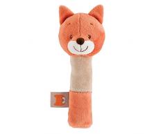 Nattou Oscar le Renard, Hochet, Fanny et Oscar, 10 x 7,5 x 18 cm