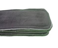 Lot de 5 inserts en bambou et microfibre 5 couches – Chiffons lavables