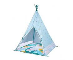 Badabulle Tipi Jungle Tente pour Enfant Anti-UV FPS 50+ Matelas Waterproof Évolutif