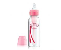 Dr. Browns Options Biberon standard Bouche étroite 250 ml rose