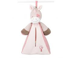 Nattou Sac à Langer Licorne Jade, Nina, Jade et Lili, 60 x 33 x 9 cm, Beige/Rose