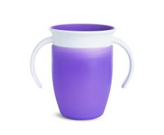 Munchkin Tasse dApprentissage Miracle 360° Violette 207 ml 1 Unité 051621
