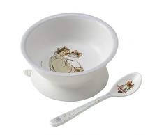 Ernest et Célestine Petit Jour Paris - EC702K - Coffret bol Ventouse et Cuillère - Pour ne pas le Renverser