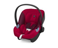 CYBEX Gold Siège Auto Coque pour Bébé Aton M i-Size Scuderia Ferrari, Réducteur Nouveau-Né Inclus, Pour les Enfants de 45 cm à 87 cm, 13 kg max., Racing Red