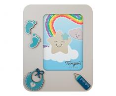TANGARI PF1332/1C Cadre photo ligne Baby Bavoir