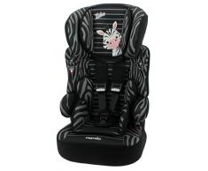 Mycarsit Siège Auto et Rehausseur, Groupe 1/2/3 (de 9 à 36 kg), Motif Zebre