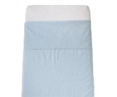 Jollein Drap et taie doreiller (100 x 150 cm, bleu)