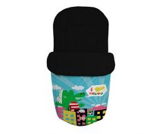 Baby Star Chancelière universelle Bleu/Noir