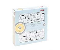 Picci Lot de draps pour lit de camp 400 g