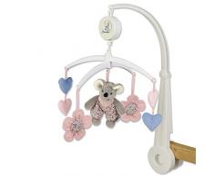 Sterntaler Mobile Souris Mabel, Support, Mécanisme Musical, Figurines mobiles, Âge : Dès la Naissance, Multicolore