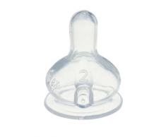 Tigex 2 Tétines pour Biberon Silicone Anatomique Ventilé Air Control +6 mois