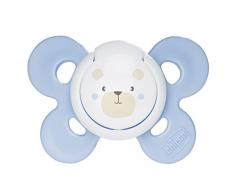 Chicco 74931210000 Sucette Physio Comfort Silicone - Bleu - 0-6m