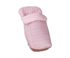 babyline Arrow – sac de chaise avec moufles, Unisexe, Couleur Rose