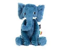 Peluche Ptipotos Élephant Bleu - LES DEGLINGOS