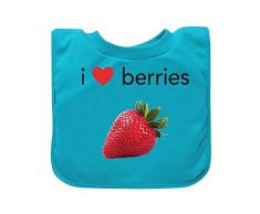 Green sprouts 100060-601-27 Bavoir Aqua Berries 9-18 Mois