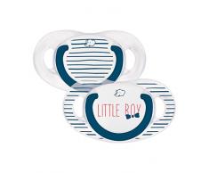 bébé confort Rebel Rules Boy Set de 2 Sucettes Natural Physio en Silicone 0/6 Mois
