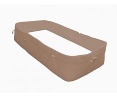 Kuli-Muli 1292 Tour de lit Marron 420/30 cm