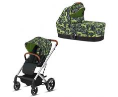 CYBEX Gold Poussette Combinée Balios S avec Nacelle Cot S, De la Naissance jusquà 17 kg (4 Ans Environ), Respect