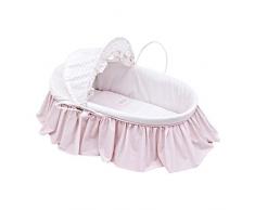 Cambrass Couffin à Volants + Capote Star Rose 47 X 84 cm
