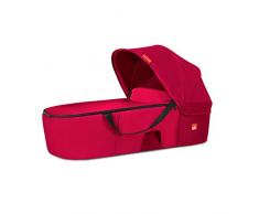 gb Gold Nacelle Cot to Go, Pour Poussette gb Qbit+ et Pockit+, Cherry Red