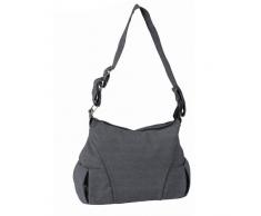 Bolin Bolon Sac en Cuir Synthétique + Matelas à Langer de Voyage - Gris