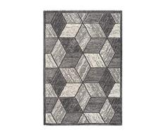 Lalee Tapis De Décoration, 100% polypropylène, Argenté, 200x290