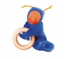 Käthe Kruse Arc en Ciel Bébé Hochet Bleu
