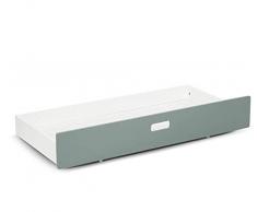 MoKee Lit bébé mini tiroir Bleu sarcelle