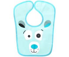 LES DEGLINGOS Bavoir Illicos LOurs Polaire