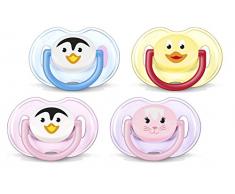 philips avent - sucette avent 0-6 mois en silicone 0% bpa - Modèle aléatoire