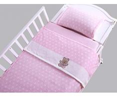 Duffi Baby 1001-06 Parure de lit 3 pièces pour berceau