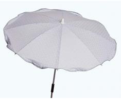 babyline Voile plumetis – Parasol de chaise, Unisexe, Couleur Gris